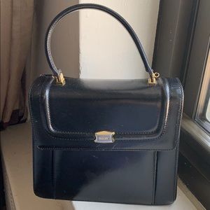bally top handle bag